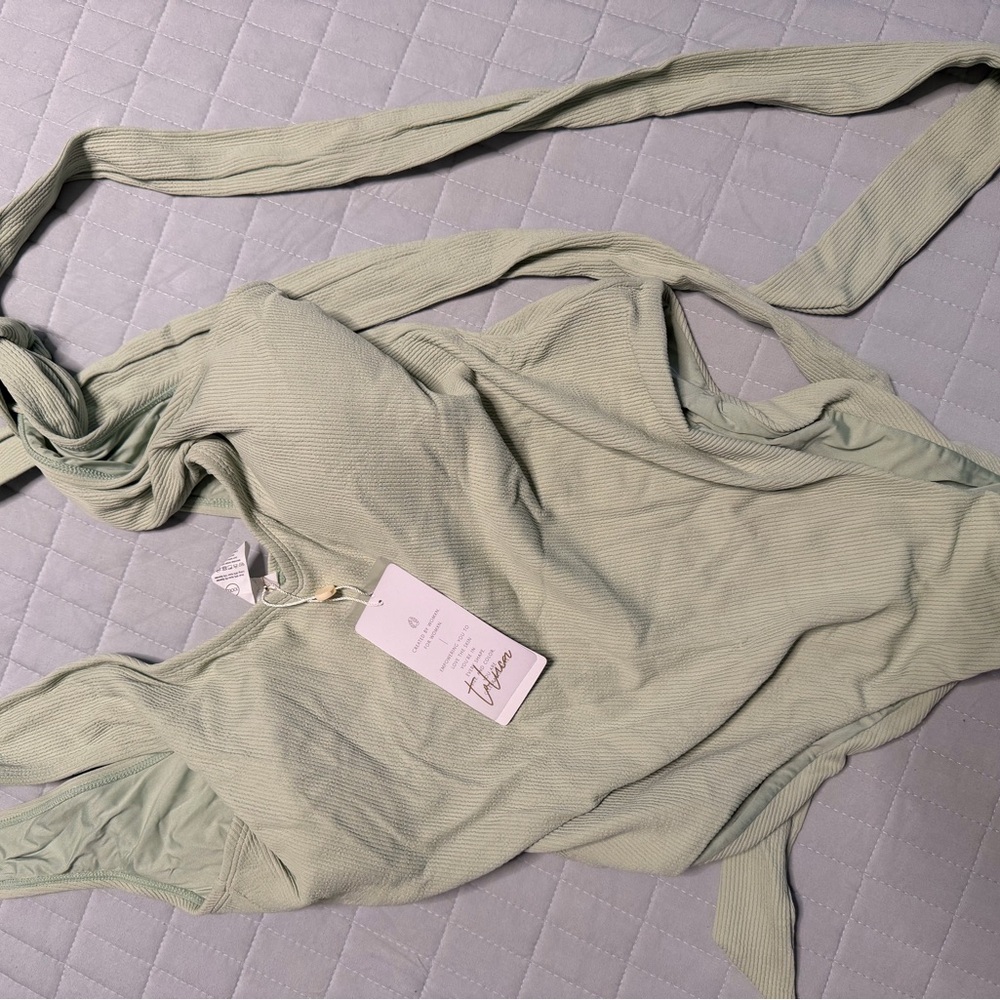 Toluca Sage Green One Piece Swimsuit
